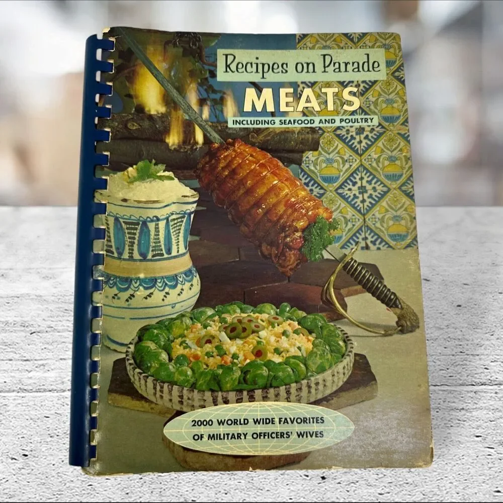 COOK BOOK 1964 meats